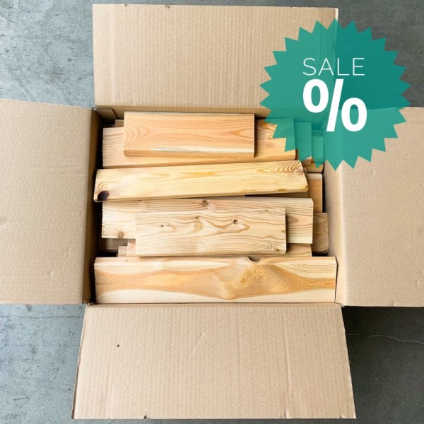 Restabschnitte aus Massivholz ca.13 - 17 kg oder ca.17 - 22 kg