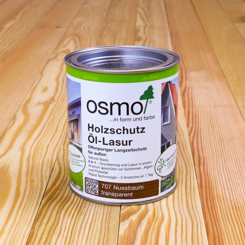 Osmo Nr. 707 / Holzschutz Öl-Lasur Nussbaum