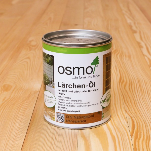 Osmo Nr. 009 / Terrassen-Öl Lärchen Naturgetönt