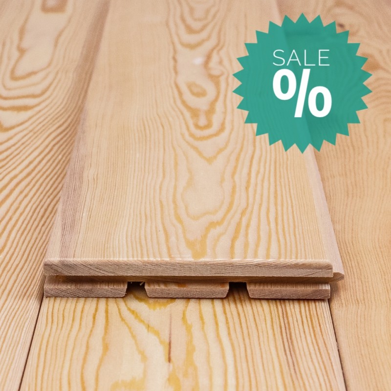 Massivholzdielen für Innen, 19 x 141 mm, Premium Sortierung