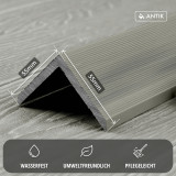 WPC Premium Abschlussleiste 2. Generation, 55 x 55 mm, Antik