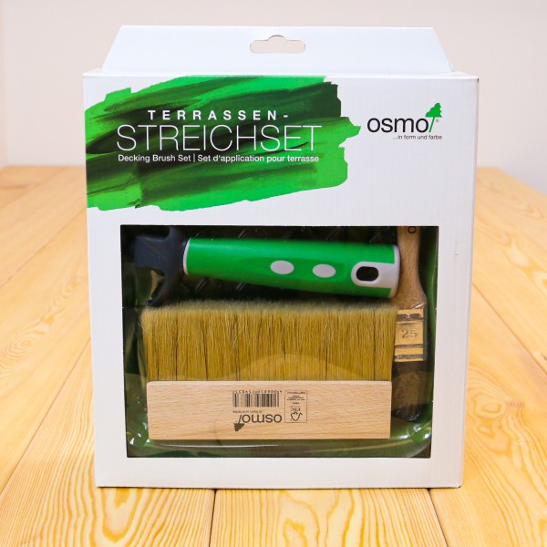 Osmo Terrassenstreichset inkl. 2 Pinsel