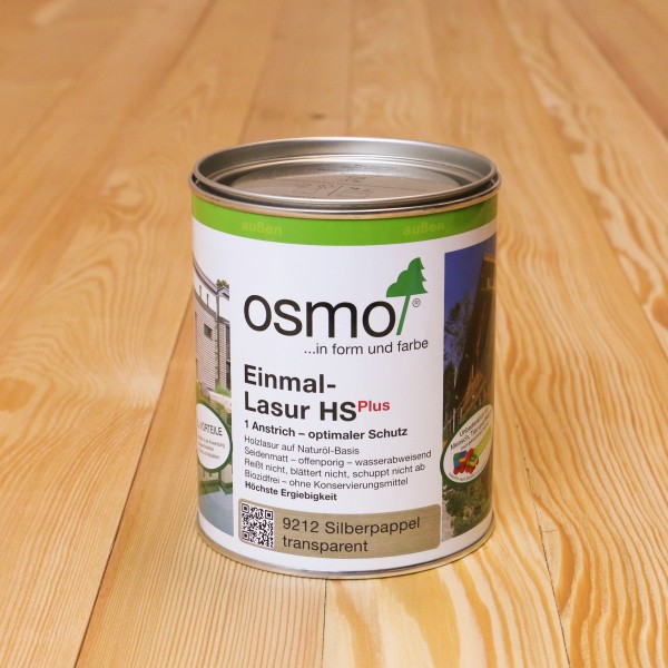 Osmo Nr. 9212 / Einmal-Lasur HS Plus Silberpappel