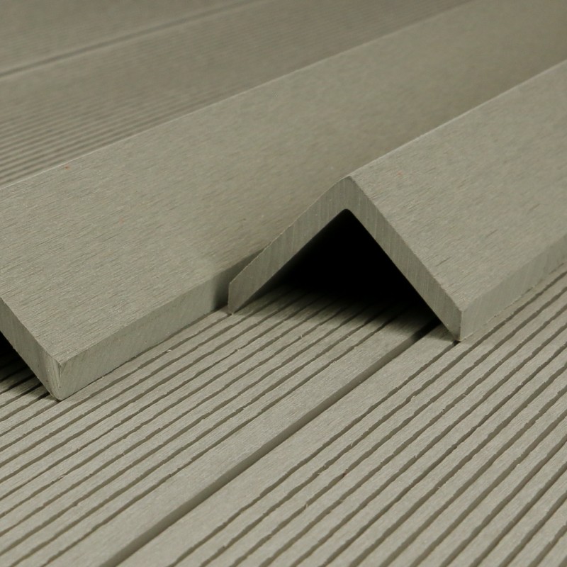 WPC Abschlussleiste 52 x 52 mm, Eiche