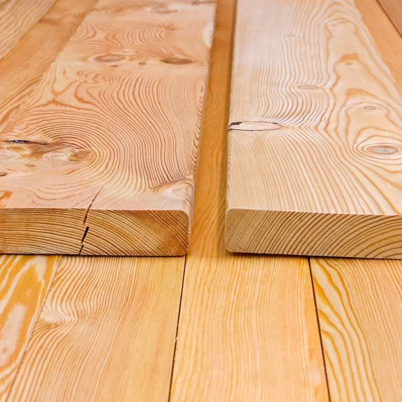 Terrassendielen glatt, 28 x 140 mm, C Sortierung