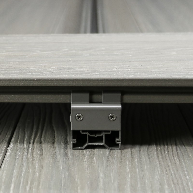 Bausatz, FeelingWood WPC Premium Terrassendiele in Holzoptik, 25 x 150 mm, Wellenstruktur, Antik