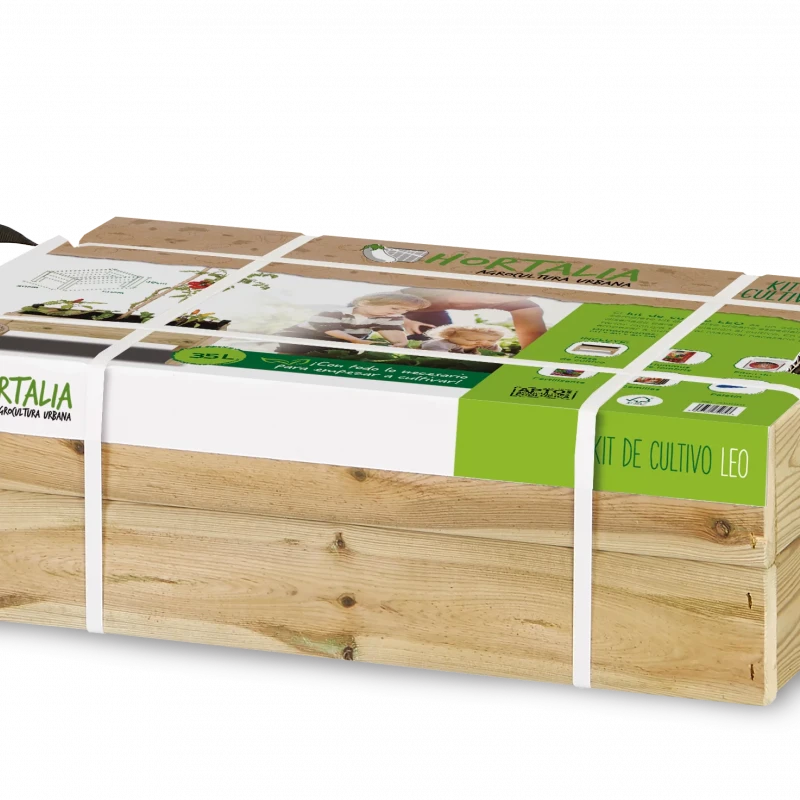 Hochbeet "Kit LEO", Pflanzkübel, aus nordischem Kiefernholz