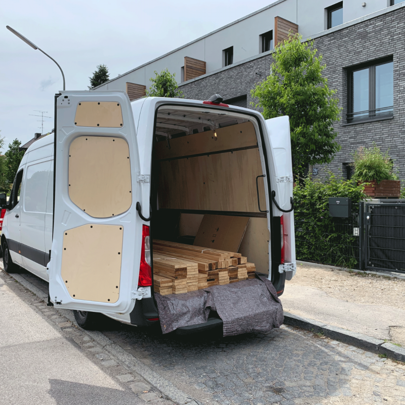 Terrassendielen grob genutet, 27 x 142 mm, B/C Sortierung