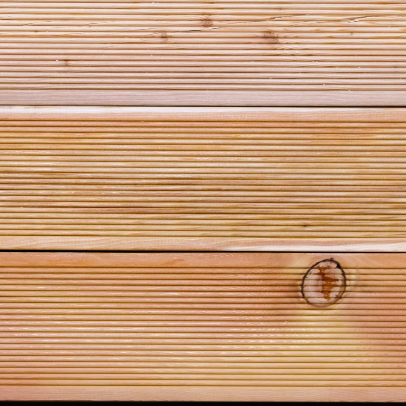 Terrassendielen grob genutet, 27 x 142 mm, B/C Sortierung