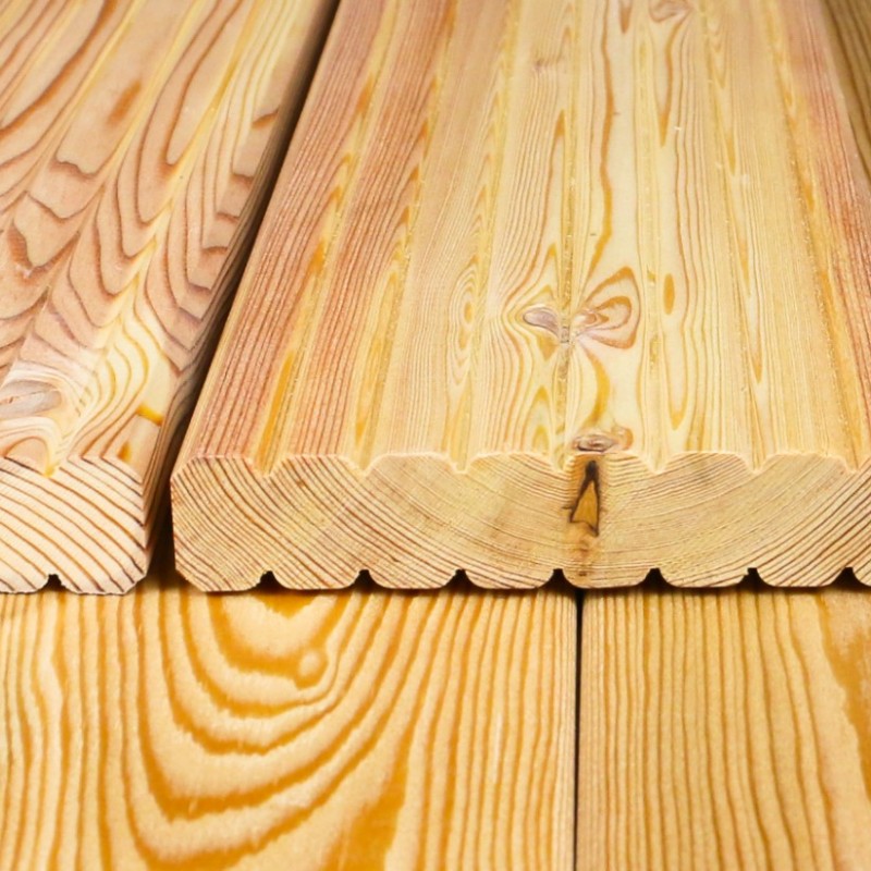 Terrassendielen grob genutet, 27 x 142 mm, C Sortierung