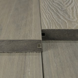 WPC Premium Terrassendiele 2. Generation, Massiv, 23 x 140 mm, Wellenstruktur / glatt, Antik