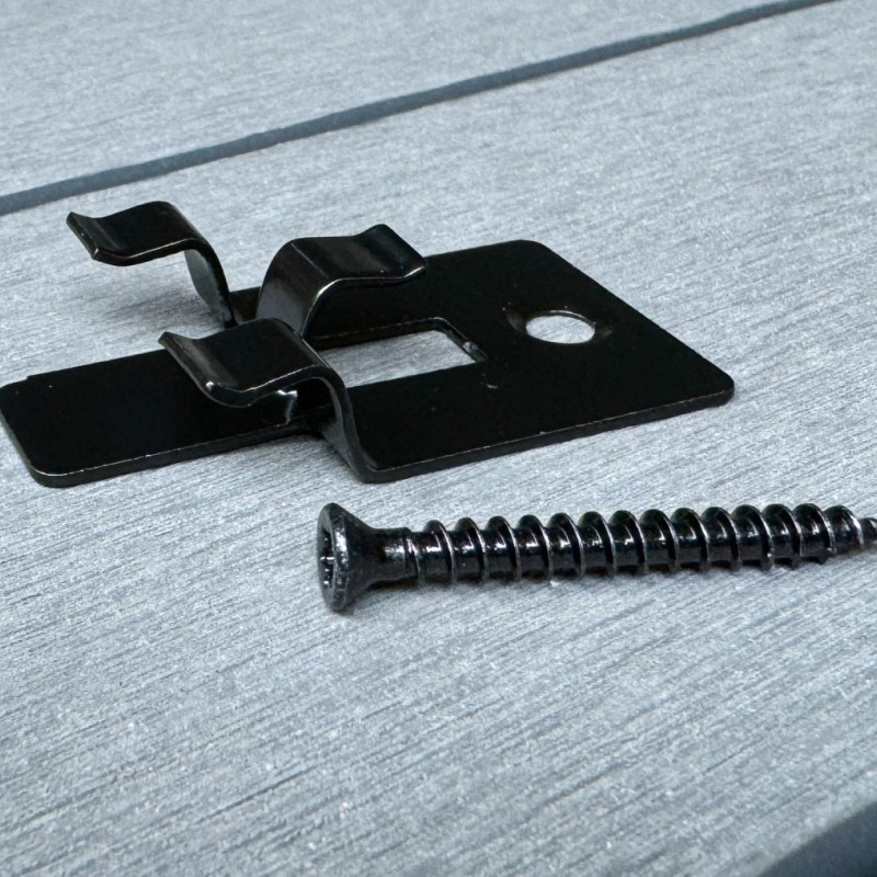 Bausatz, WPC Premium Terrassendiele 2. Generation, Massiv, 23 x 140 mm, Wellenstruktur / glatt, Antik