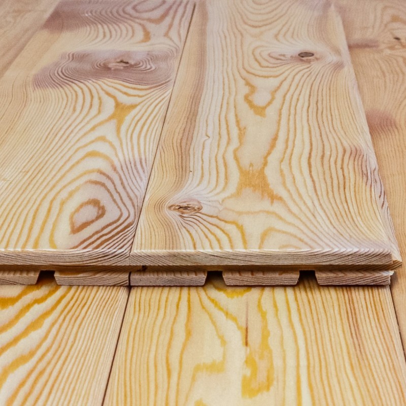 Massivholzdielen für Innen, 19 x 141 mm, B Sortierung