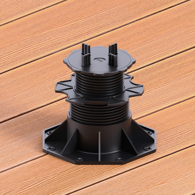 Stelzlager höhenverstellbar für Terrassen-Platten, 4 Größen (18–220 mm)