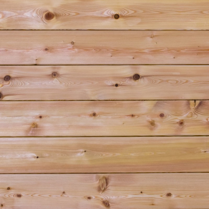 Bausatz Terrasse, Sibirische Lärche, glatt, 28 x 140 mm, B/C Sortierung