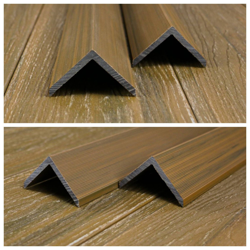 WPC Premium Abschlussleiste 2. Generation, 55 x 55 mm, Теак