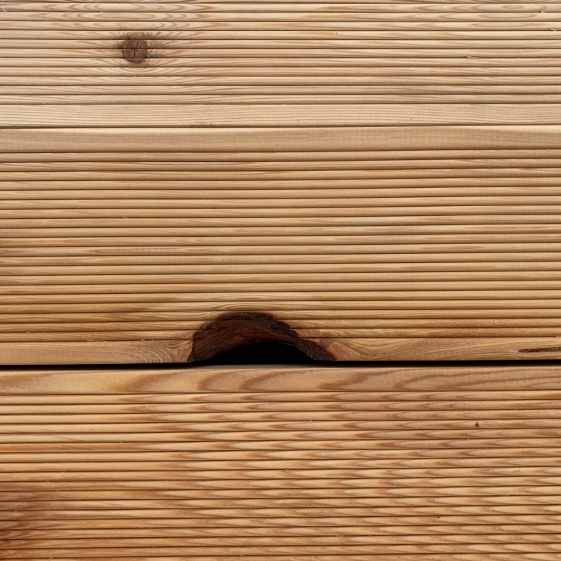 Terrassendielen geriffelt, 27 x 140 mm, C Sortierung.