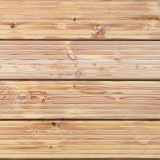 Bausatz Terrasse, Sibirische Lärche, grob genutet, 27 x 142 mm, B/C Sortierung