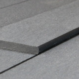 WPC Abschlussleiste 10 x 90 mm, Grau