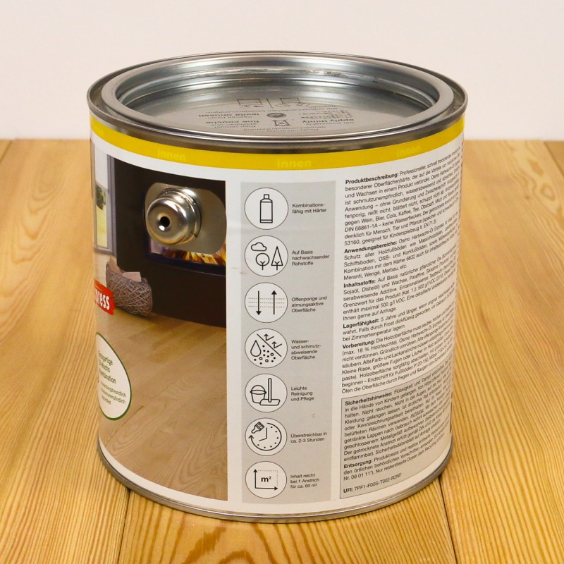 Osmo Nr. 3362 Hartwachs-Öl Express Мatt für Innen