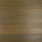 FeelingWood WPC Premium Terrassendiele in Holzoptik, 25 x 150 mm, Wellenstruktur, Teak