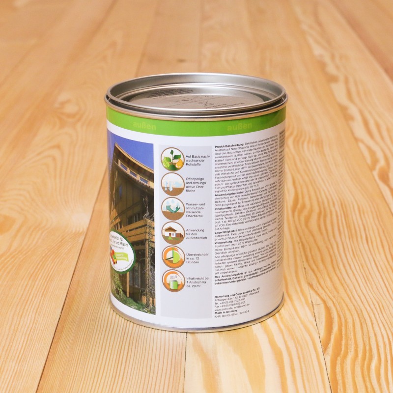 Osmo Nr. 9212 / Einmal-Lasur HS Plus Silberpappel