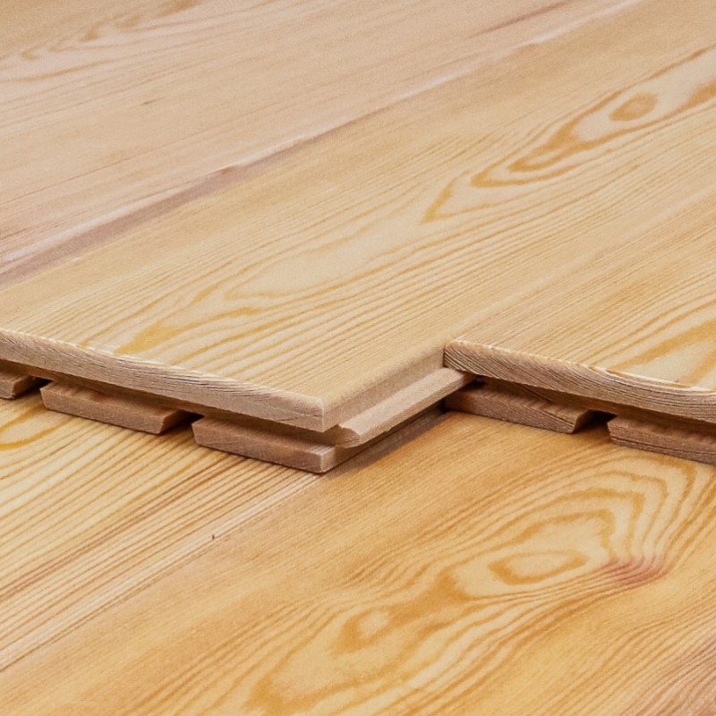 Massivholzdielen für Innen, 19 x 141 mm, Premium Sortierung