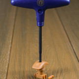 Bausatz, FeelingWood WPC Premium Terrassendiele in Holzoptik, 25 x 150 mm, Wellenstruktur, Teak