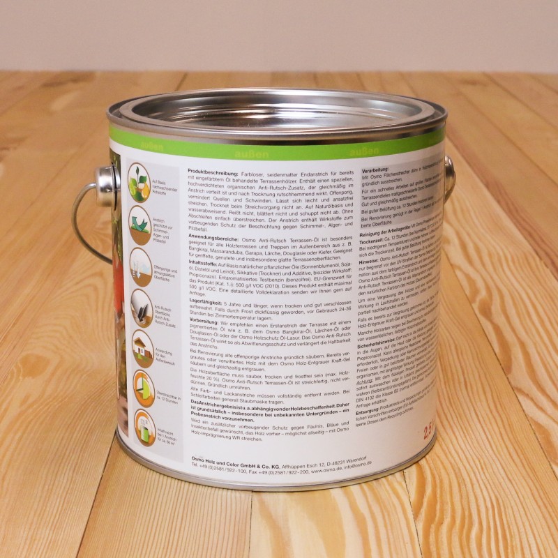 Osmo Nr. 430 / Terrassen-Öl Anti-Rutsch