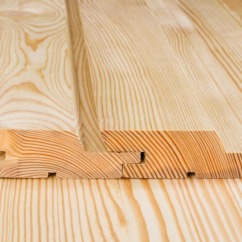 Fassadenprofil Trendliner, 27 x 96 mm, A/B Sortierung.