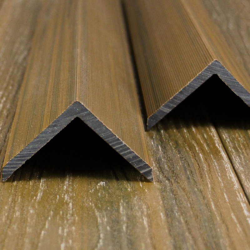 WPC Premium Abschlussleiste 2. Generation, 55 x 55 mm, Теак