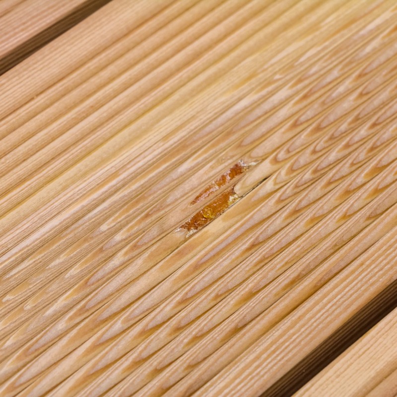 Terrassendielen geriffelt, 27 x 140 mm, A/B Sortierung