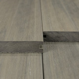 WPC Premium Terrassendiele 2. Generation, Massiv, 23 x 140 mm, Wellenstruktur / glatt, Antik