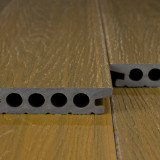 Bausatz, FeelingWood WPC Premium Terrassendiele in Holzoptik, 25 x 150 mm, Wellenstruktur, Teak