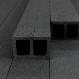 WPC-Unterkonstruktion 40 x 60 mm, Dunkelgrau