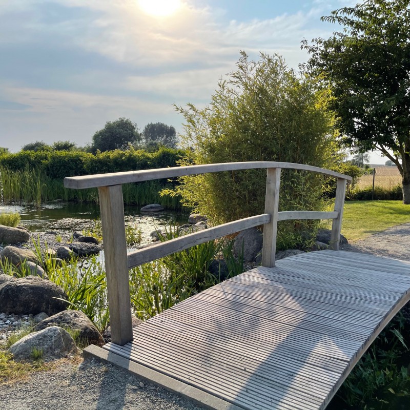 Bausatz Terrasse, Sibirische Lärche, grob genutet, 27 x 142 mm, A/B Sortierung