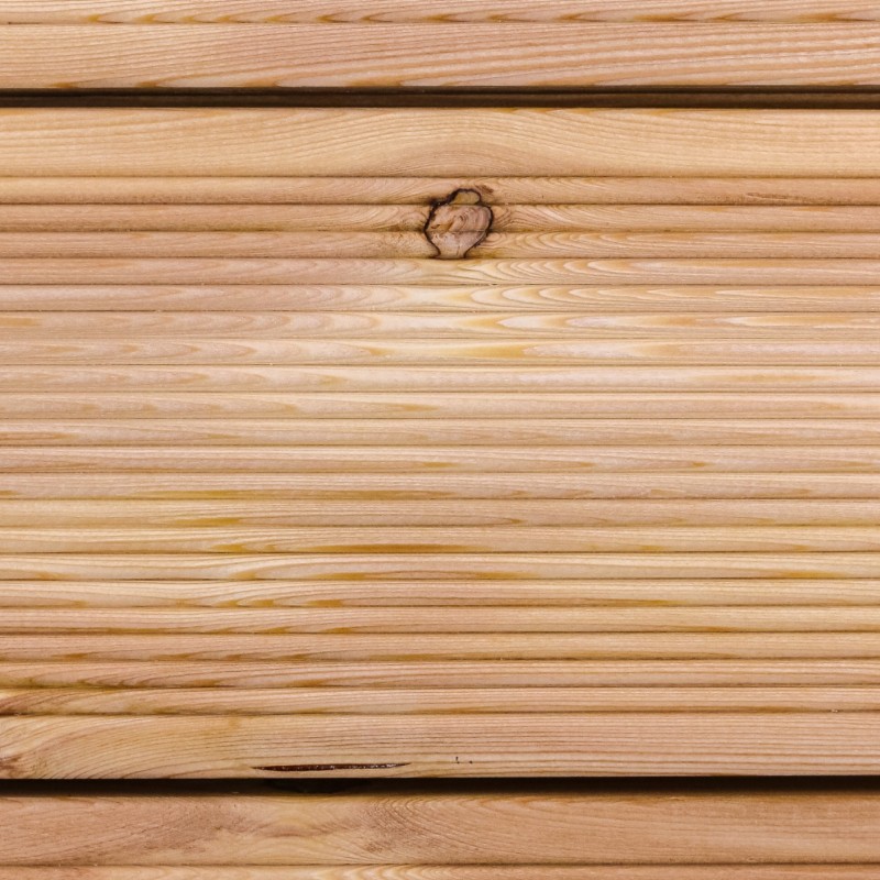 Terrassendielen geriffelt, 27 x 140 mm, B/C Sortierung.