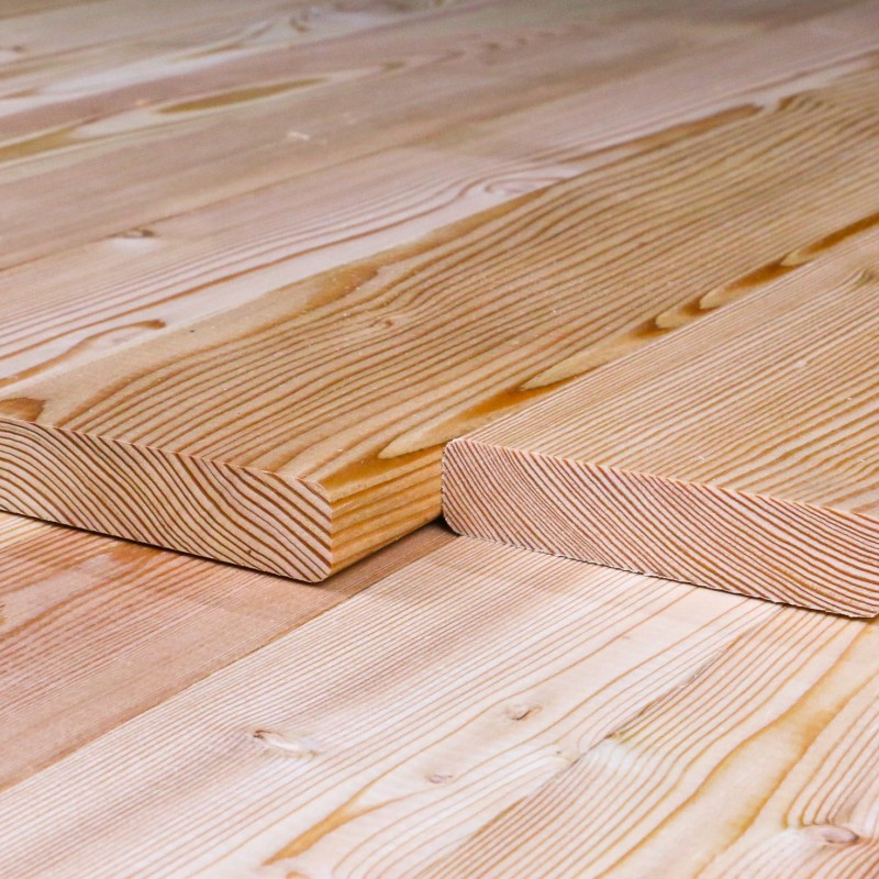 Terrassendielen glatt, 28 x 140 mm, A/B Sortierung