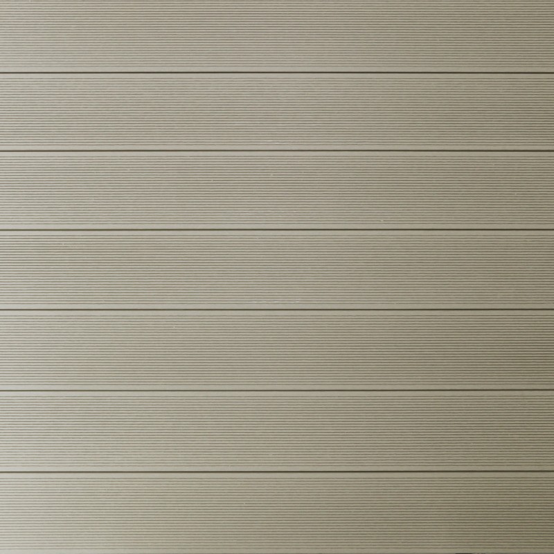 Bausatz, WPC Terrassendiele in Holzoptik, 25 x 148 mm, Wellenstruktur / fein, Eiche