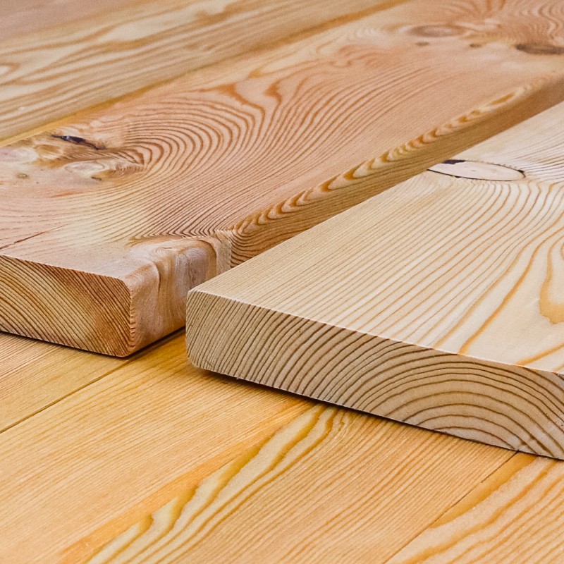 Terrassendielen glatt, 28 x 140 mm, C Sortierung