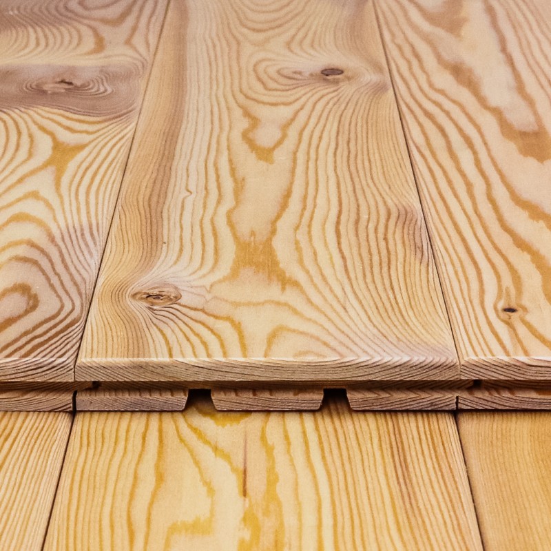 Massivholzdielen für Innen, 19 x 141 mm, B Sortierung