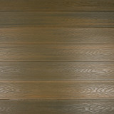 FeelingWood WPC Premium Terrassendiele in Holzoptik, 25 x 150 mm, Wellenstruktur, Teak