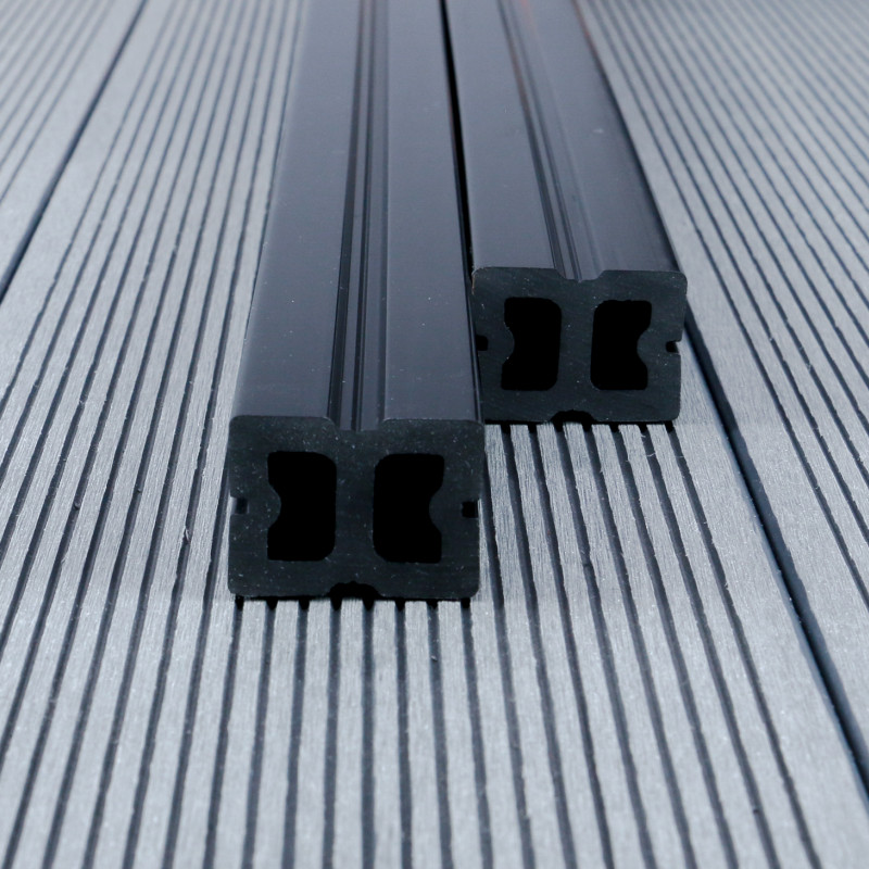 WPC-Unterkonstruktion 30 x 40 mm, Dunkelgrau