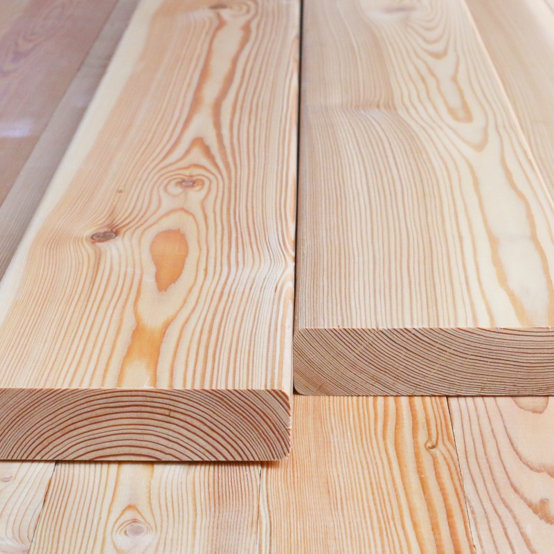 Terrassendielen glatt, 28 x 120 mm, B/C Sortierung