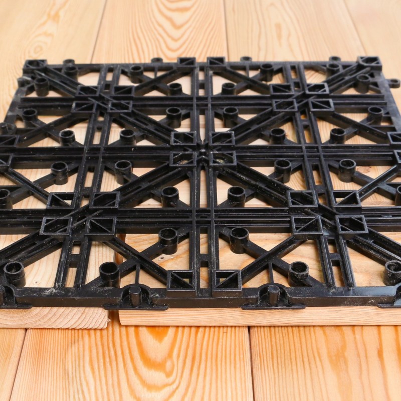 Holzfliesen, Balkon- und Terrassenfliesen, 4 GP, 310 x 310 mm, A Sortierung