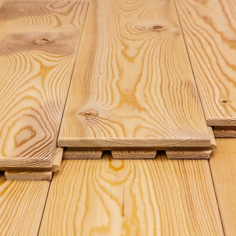 Massivholzdielen für Innen, 19 x 141 mm, B Sortierung