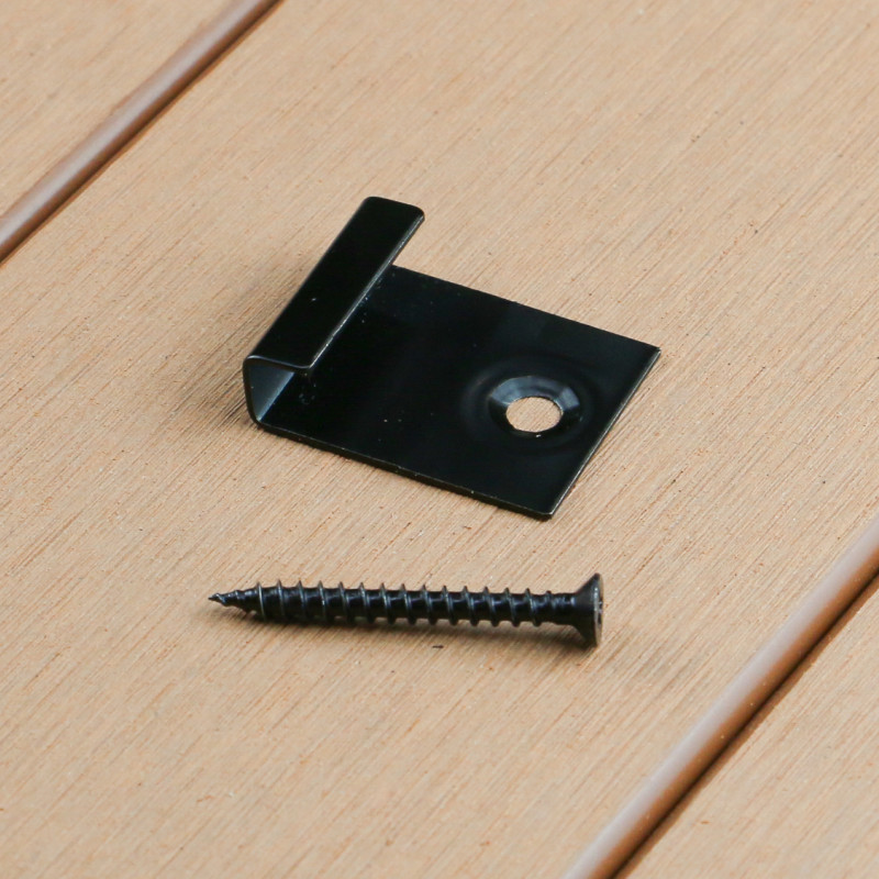 Starterklammer (aus Edelstahl) mit Schraube, 1 Packung