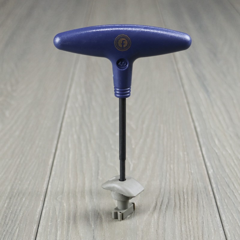 FeelingWood WPC Mittelklammer mit Klick-System, Antik