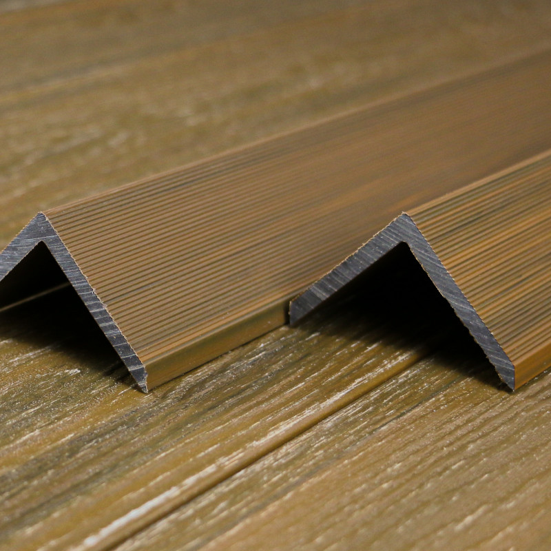 WPC Premium Abschlussleiste 2. Generation, 55 x 55 mm, Теак