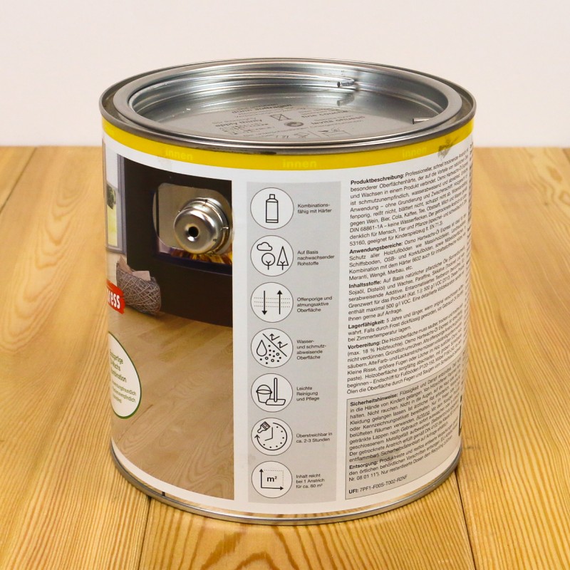 Osmo Nr. 3332 Hartwachs-Öl Express Seidenmatt für Innen